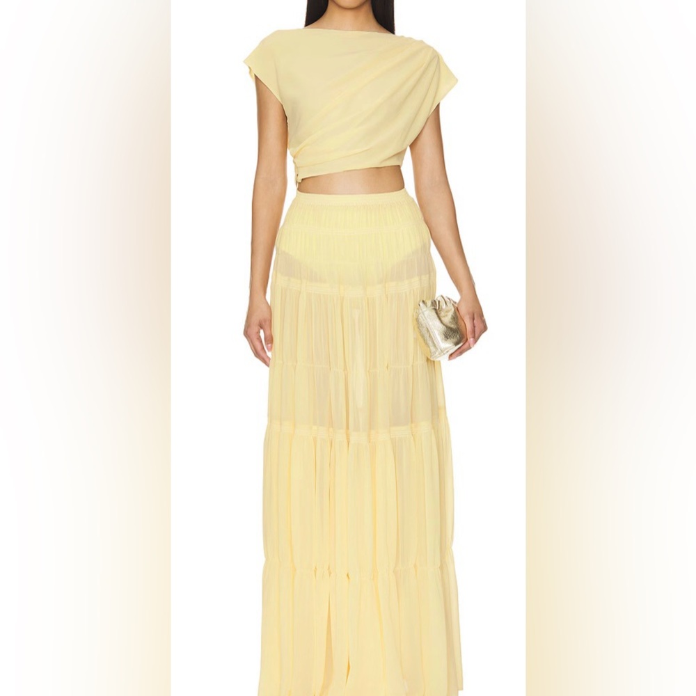 New Set! Camila Coelho Crop Top and Maxi Skirt.